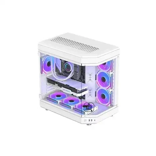 T-Wolf Infinity X10 ARGB ATX Mid Tower Gaming Casing - 2