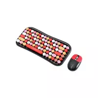 T-WOLF TF660 2.4G+5.0 Bluetooth Dual-Mode Retro Wireless Combo - TechLand BD Flash Sale