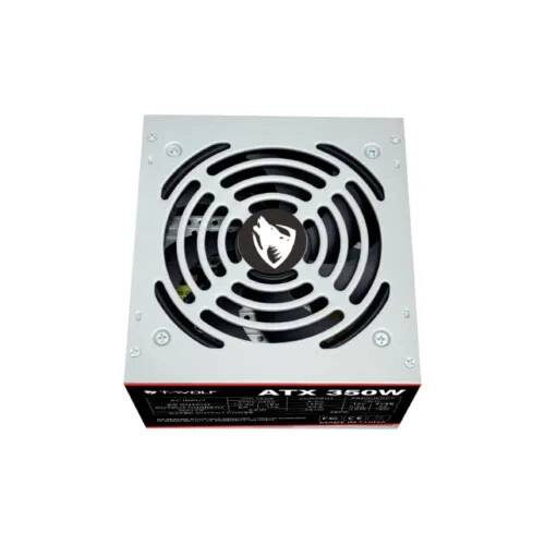 T-Wolf ATX 350W 230V Power Supply With Cable (Grey) - 2