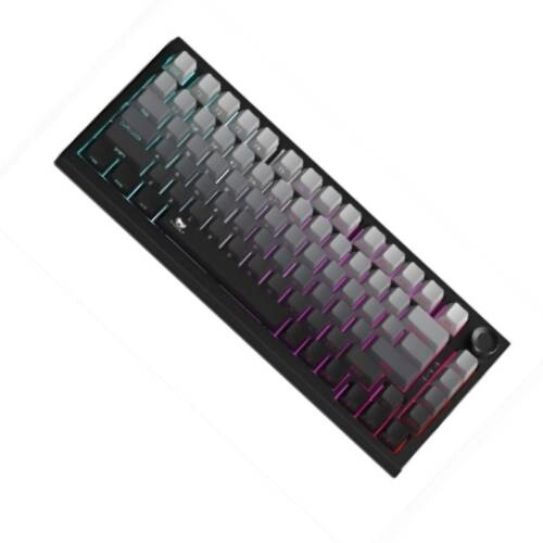 T-wolf K81 75% Gasket-Mounted Tri-Mode Black Mechanical Keyboard - 1