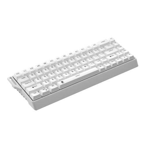T-Wolf K68 Tri-Mode RGB White Mechanical Keyboard - 2