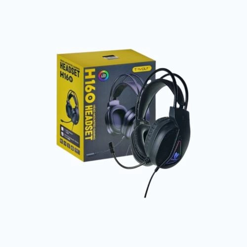 T-WOLF H160 Wired Gaming Headphone with Mic - 2