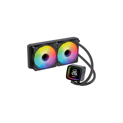 T-Wolf Frost X240 Liquid 240MM CPU Cooler with Digital Display (Black)
