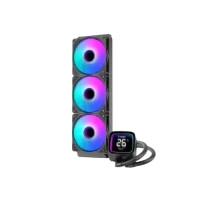 T-Wolf Frost X360 Liquid 360MM CPU Cooler with Digital Display (Black)