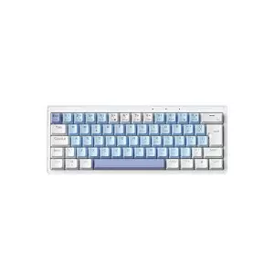 Zifriend AG61 Gasket Side RGB Yellow Switch streamer Mechanical Keyboard (Blue&White&Purple)