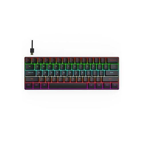 Zifriend H61K 60% RGB Wired Mechanical Keyboard