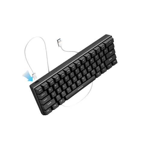 Zifriend H61K 60% RGB Wired Mechanical Keyboard-gallery-1