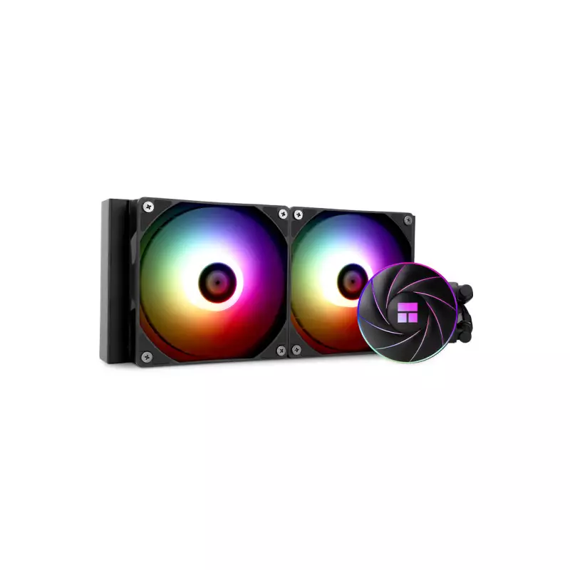 THERMALRIGHT AQUA ELITE 240 BLACK ARGB WATER ALL IN ONE CPU COOLER