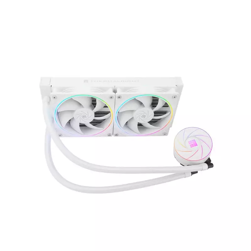 THERMALRIGHT AQUA ELITE 240 ARGB V2 ALL IN ONE WHITE CPU LIQUID COOLER-gallery-1