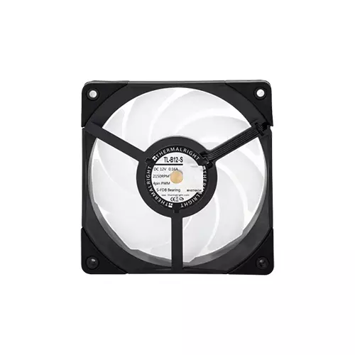 THERMALRIGHT TL-B12S X3 120MM CPU FAN BLACK ARGB CASING COOLER-gallery-1