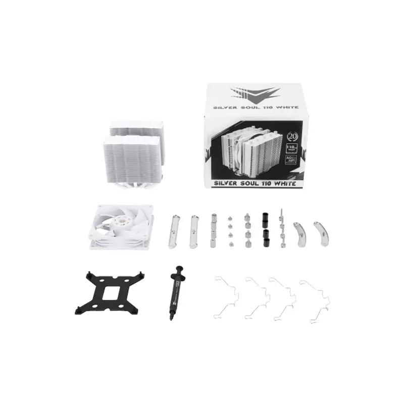 THERMALRIGHT SILVER SOUL 110 WHITE CPU COOLER-gallery-2