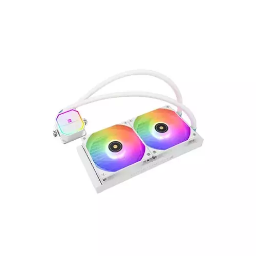 THERMALRIGHT FROZEN PRISM 240 ARGB WHITE LIQUID CPU COOLER - 2