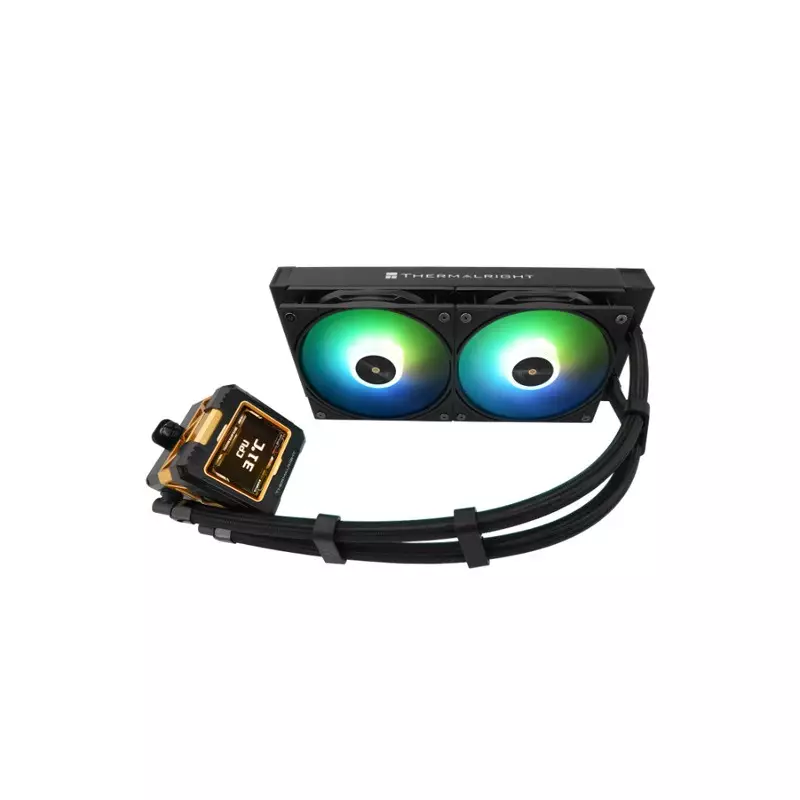 Thermalright Frozen Warframe 240 ARGB CPU Liquid Cooler Black - 2