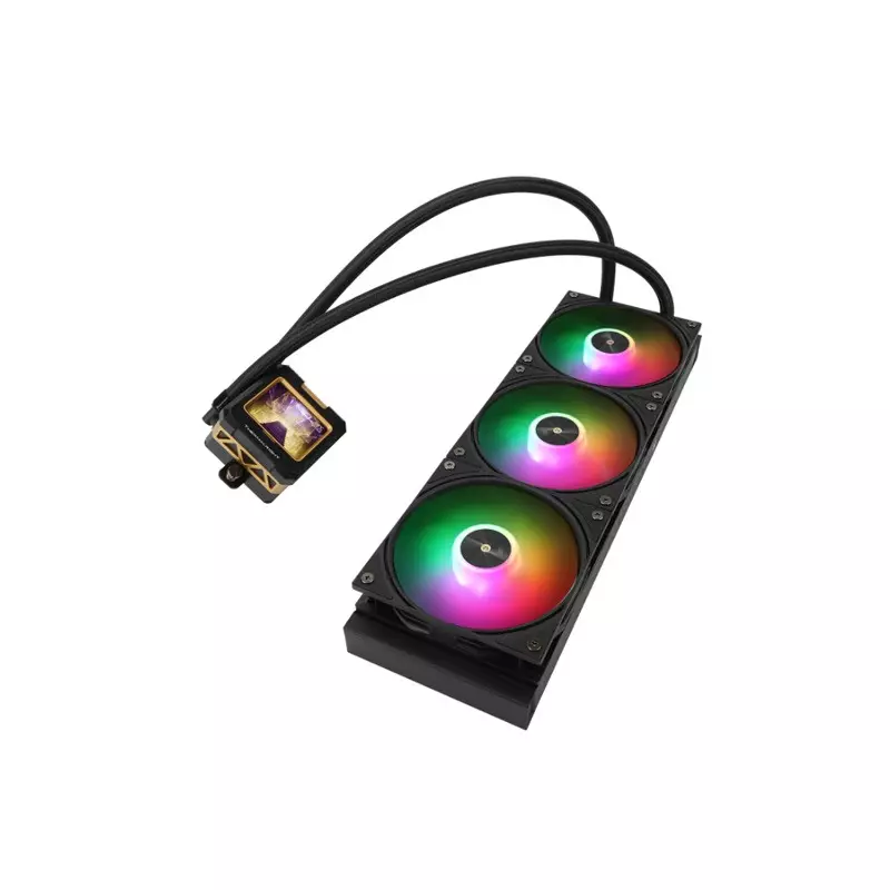 Thermalright Frozen Warframe 360 ARGB CPU Liquid Cooler Black-gallery-1