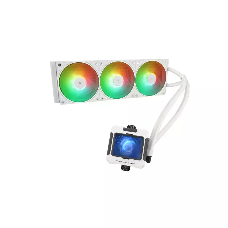 Thermalright Frozen Warframe 360 ARGB CPU Liquid Cooler White-1