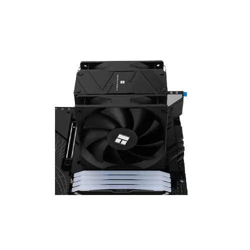 Thermalright Burst Assassin 120 EVO Dark CPU Cooler (Black) - 2