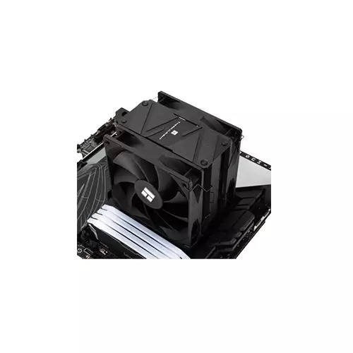 Thermalright Burst Assassin 120 EVO Dark CPU Cooler (Black) - 3