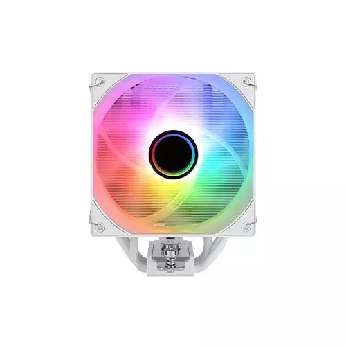 Thermalright Assassin Spirit 120 Vision ARGB CPU Cooler with Display (White) - 1