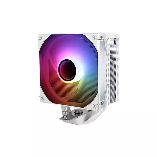 Thermalright Assassin Spirit 120 Vision ARGB CPU Cooler with Display (White) - 3