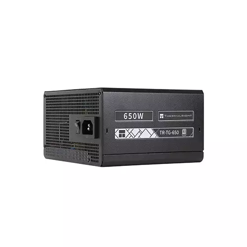THERMALRIGHT TG-650S 80 Plus Efficiency 650W Gold Power Supply (Black) - 1