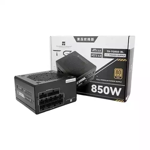 Thermalright TR-TG850-BL  850W 80 Plus Gold ATX 3.1 Full Modular Power Supply (Black)