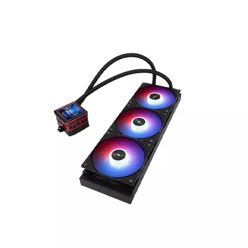 Thermalright Frozen Warframe 360 ULTRA ARGB CPU Cooler (Black) - 3