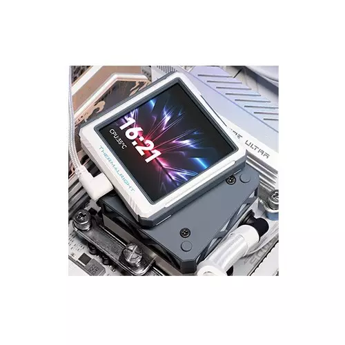 Thermalright Frozen Warframe 360 ULTRA ARGB CPU Cooler (White) - 4