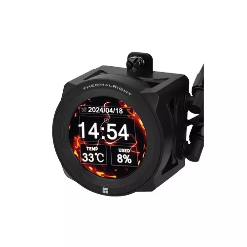 Thermalright Core Vision 360 ARGB Cooler CPU (Black) - 2