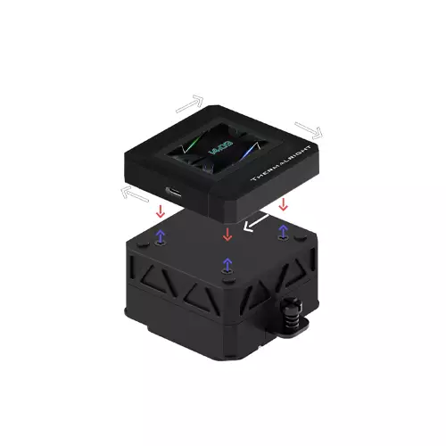 Thermalright Frozen Warframe 360 SE ARGB CPU Cooler BLACK-3