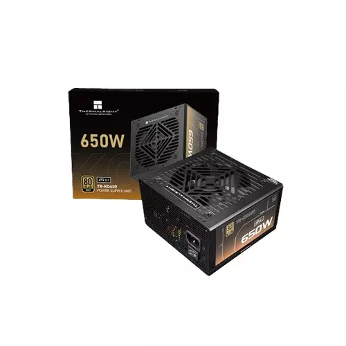 Thermalright TR-KG650 80 Plus Gold 650W Full Modular ATX Black Power Supply