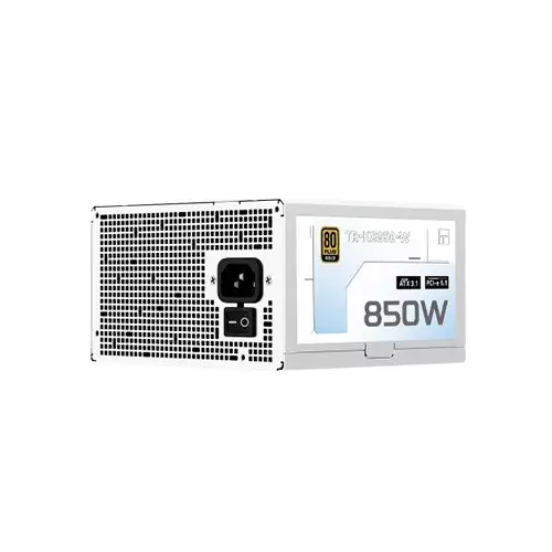 Thermalright TR-KG850-W 80 Plus Gold 850W Full Modular ATX White Power Supply - 1