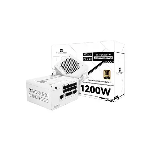Thermalright TR-TG1200-W 80 Plus Gold 1200W Full Modular ATX 3.0 PCI-e White Power Supply