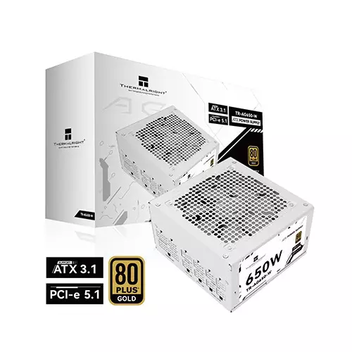 Thermalright AG650-W 650W 80 Plus Gold ATX 3.1 Fully Modular Power Supply