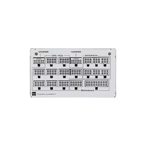 Thermalright TR-TP 1650-W 80 Plus Platinum Full Modular White Power Supply - 3