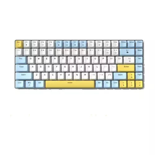 ZIYOULANG FREEWOLF K84 WIRED COMPACT MECHANICAL KEYBOARD