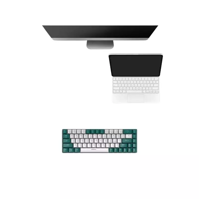 Ziyoulang FreeWolf T8 Wired Mechanical Gaming Keyboard Red Switch (Aqua Green)-gallery-2