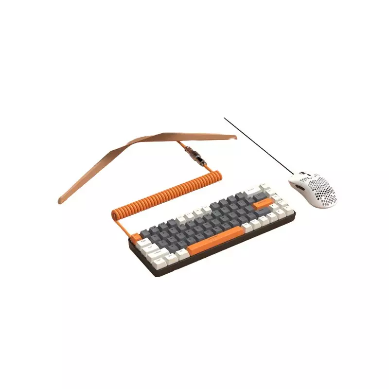 Ziyoulang Freewolf T8 Wired Mechanical Gaming Keyboard Red Switch (Honey Bee)-gallery-2