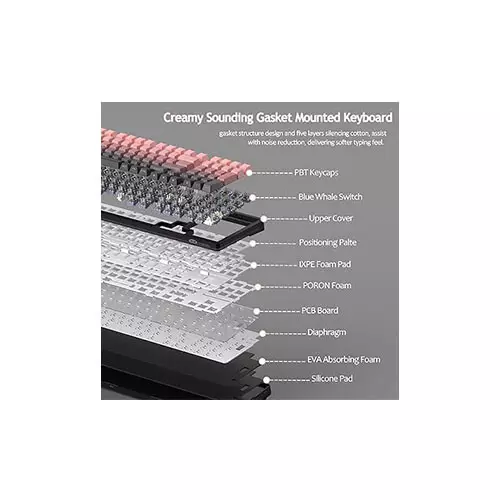 MageGee LIGHT100 Tri-Mode Mechanical Keyboard-gallery-2