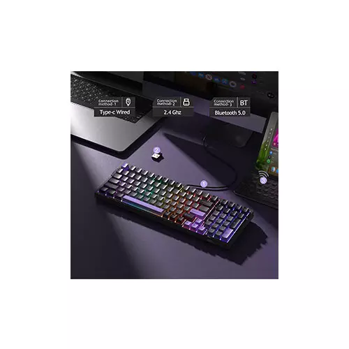 MageGee LIGHT100 Tri-Mode Mechanical Keyboard-gallery-1