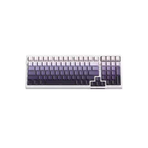 MageGee SKY98 Wired Gasket Mounted Mechanical keyboard (White Purple)