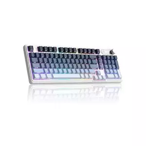 MageGee GK960 Tri-Mode RGB Gaming Keyboard (Black Blue)