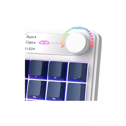 MageGee GK960 Tri-Mode RGB Gaming Keyboard (Black Blue)-gallery-2