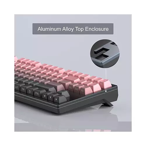 MageGee Captain87 Magnetic Switch Wired Mechanical keyboard (Scarlet Dusk)-gallery-3