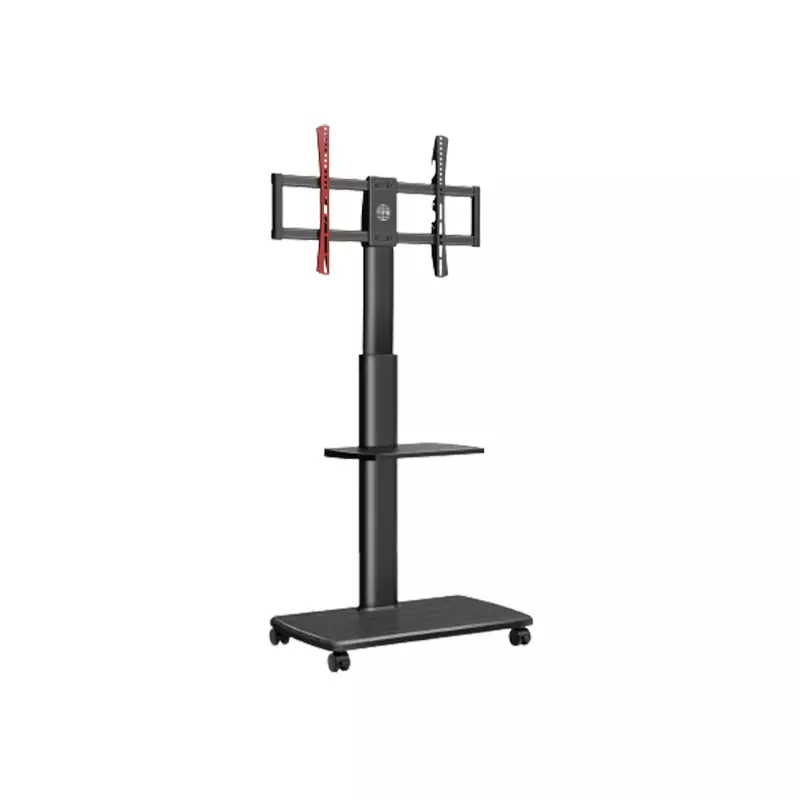 FITUEYES 32- 65 INCH ROLLING LOCKABLE WHEELS TV STAND-gallery-1