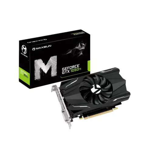MAXSUN GEFORCE GTX 1050 Ti 4GB GDDR5 Graphics Card