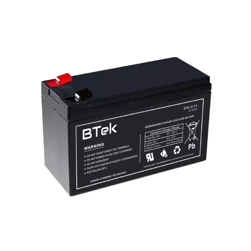 BTEK 7.5AH 12V UPS BATTERY