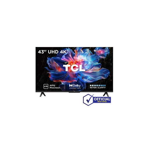 TCL 43V6C 43 Inch 4K Ultra HD Google TV Official