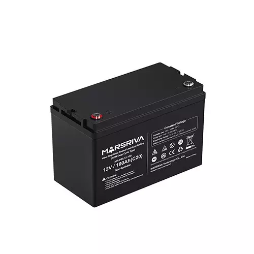 Marsriva MR-PBL12-100 12V 100Ah Sealed Lead-Acid UPS Battery-gallery-3