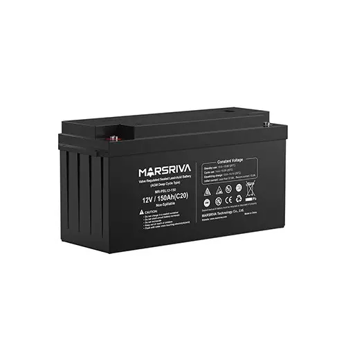 Marsriva MR-PBL12-150 12V 150Ah Sealed Lead-Acid UPS Battery-gallery-1