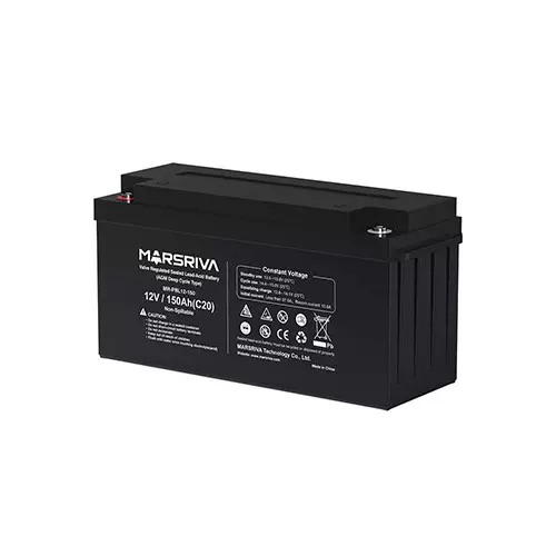 Marsriva MR-PBL12-150 12V 150Ah Sealed Lead-Acid UPS Battery-gallery-2